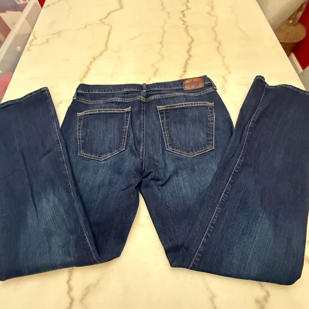 Abercrombie & Fitch Dark Blue Stretch Jeans Size 34x34 - Picture 5 of 6